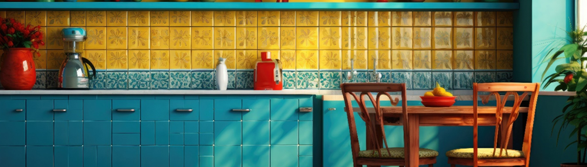 Colourful Kitchens Are Back! A Look at Some Classic Kitchen Design Trends Colourful Kitchens Are Back! A Look at Some Classic Kitchen Design Trends