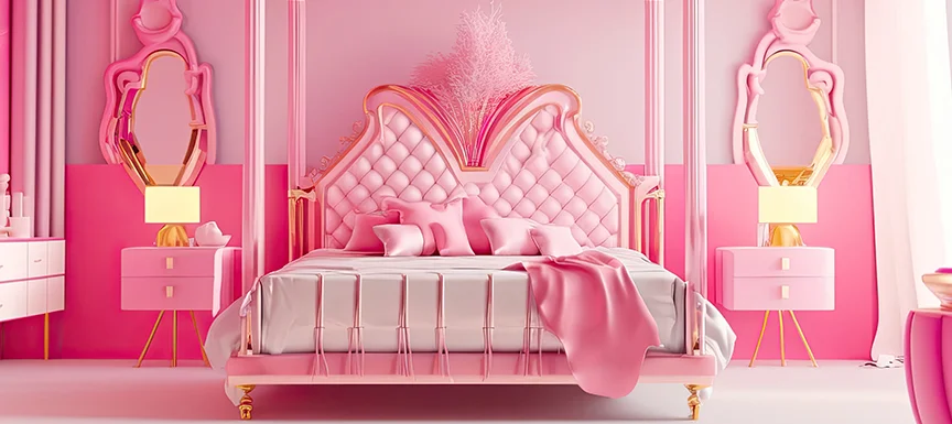 Introduction to the Pink Colour and Its Significance in Interior Design