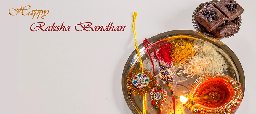 Start with a Colourful Raksha Bandhan Thali Decoration