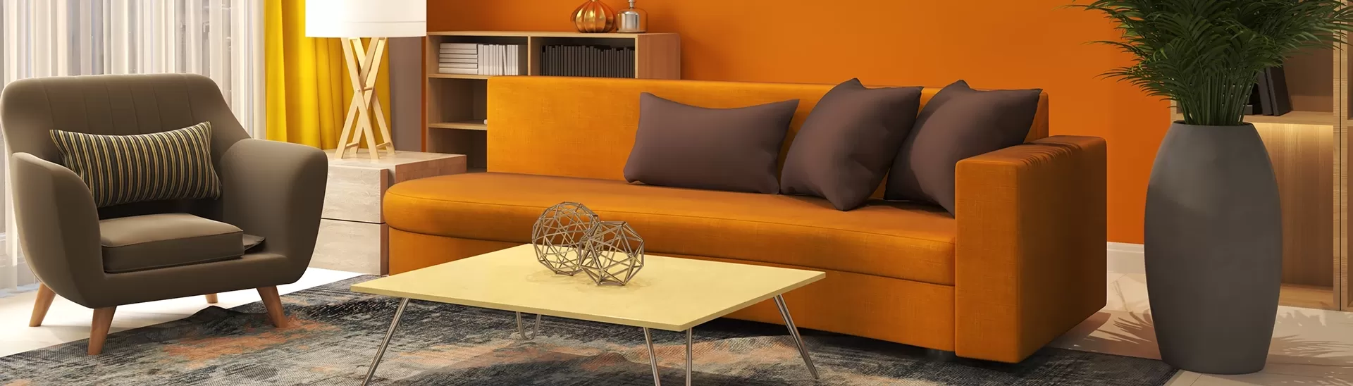 10 Orange Colour Scheme Can Transform Your Space