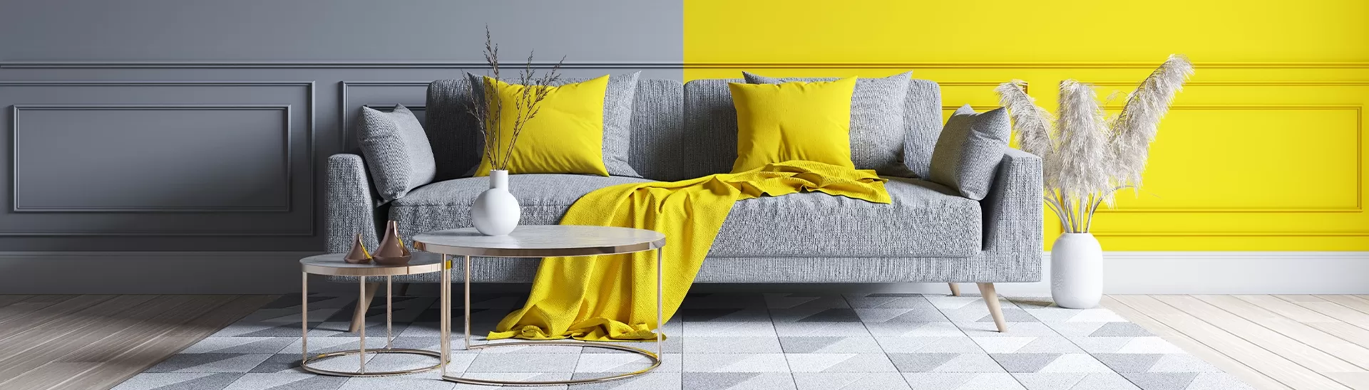 10 Lemon Yellow Colour Combination For Walls And Photos