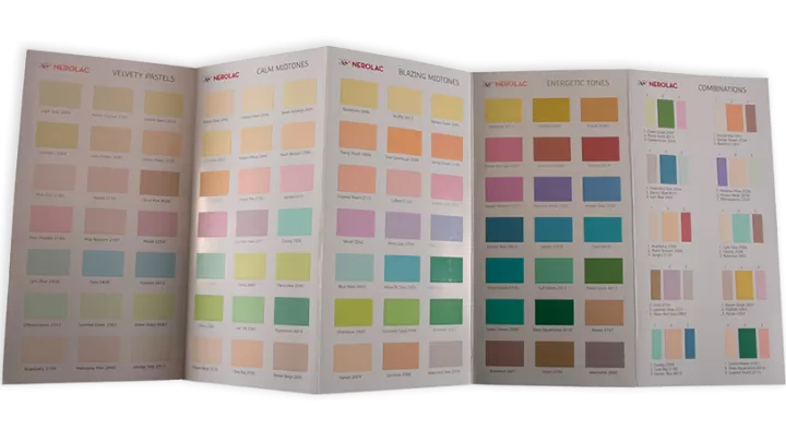 EXTERIOR EMULSION SHADE CARD