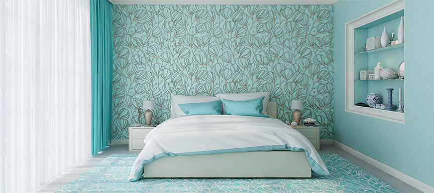 Best Two Colour Combination Ideas For Bedroom Walls Kansai